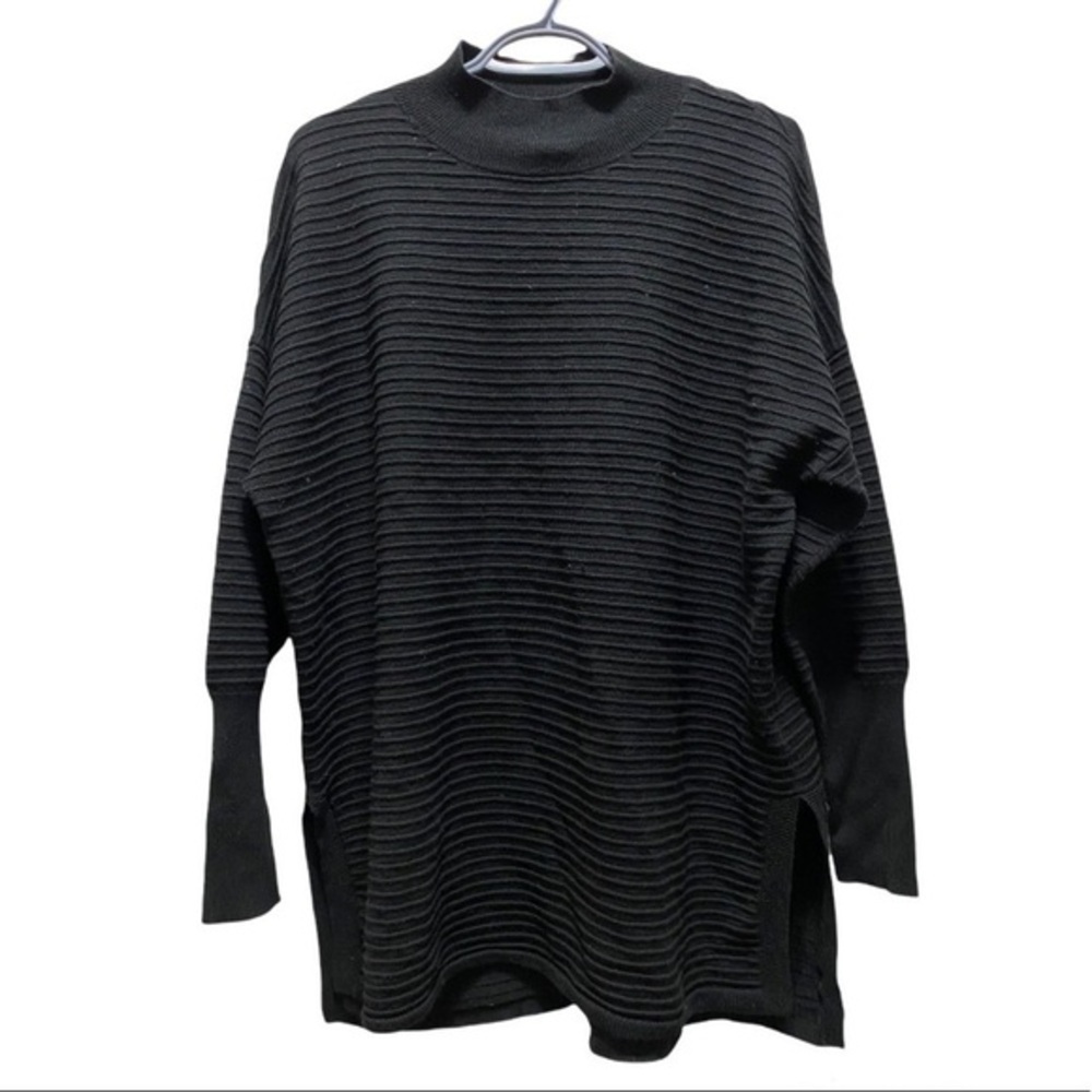 MAX Studio Black Pullover Long Sleeves Sweater size 2X